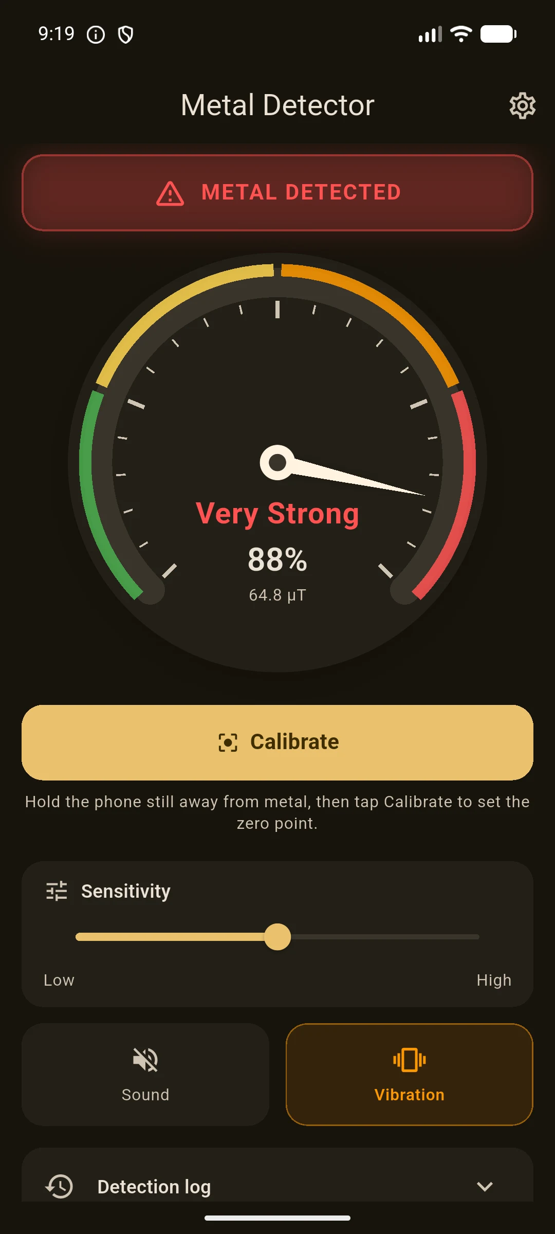 Metal Detector: EMF Gauge screenshot