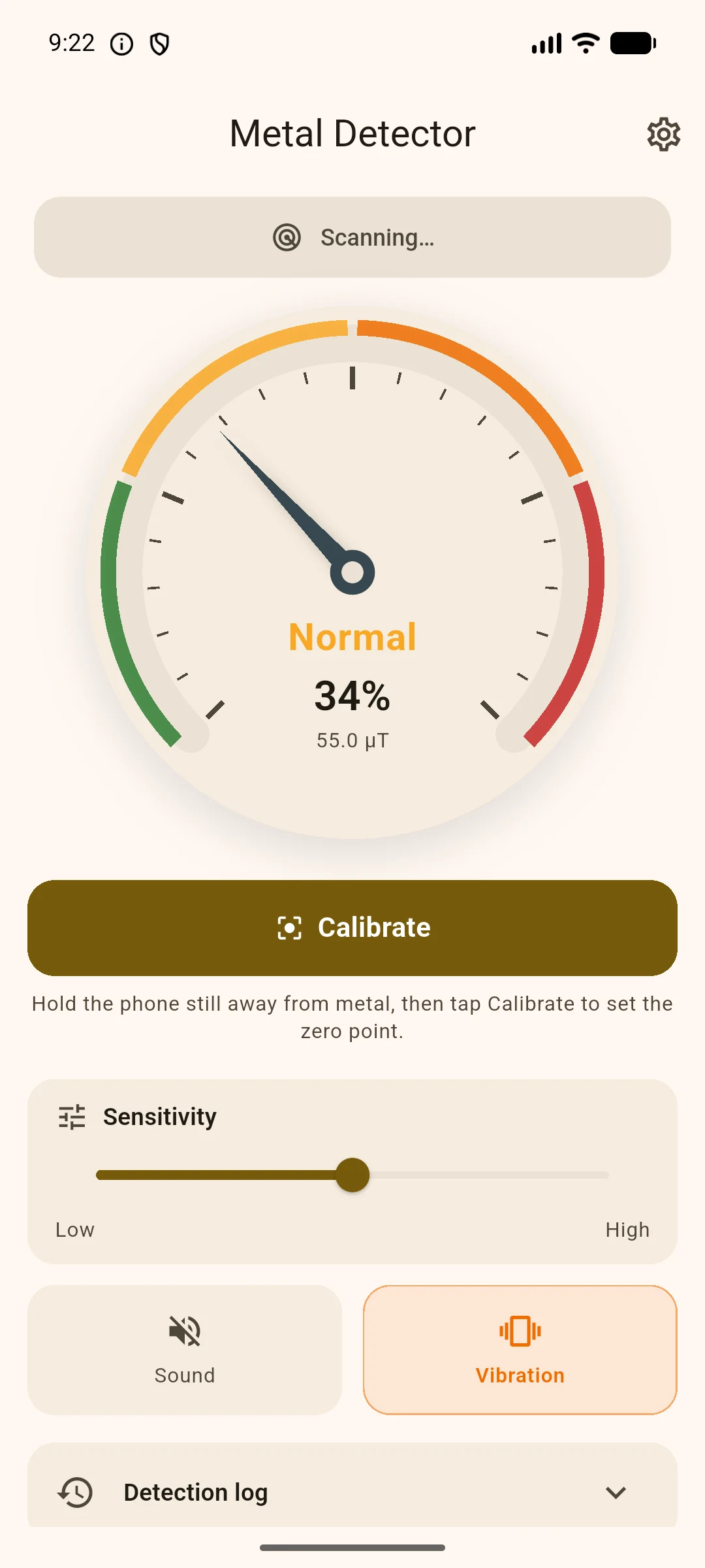 Metal Detector: EMF Gauge screenshot